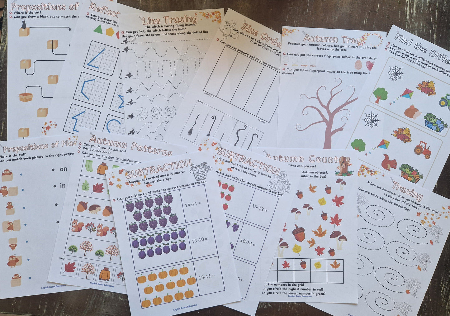 My Autumn Workbook