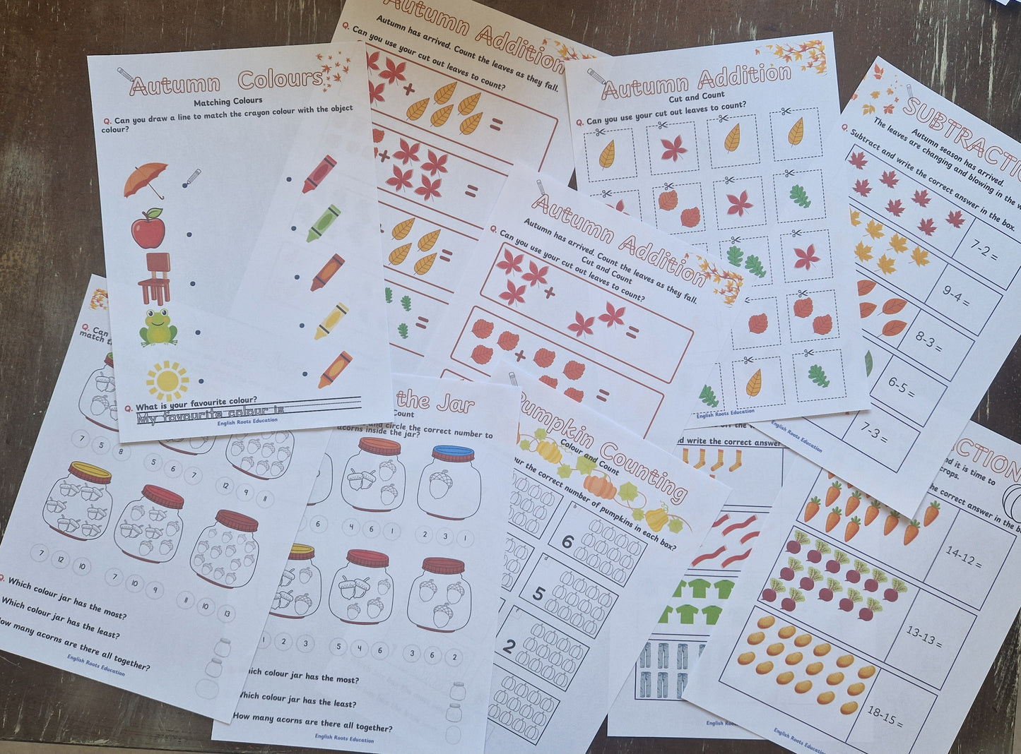 My Autumn Workbook